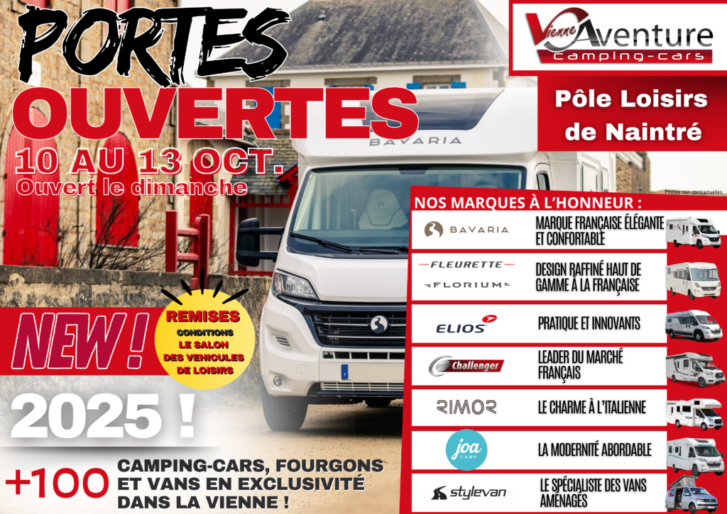 Portes Ouvertes chez Vienne Aventure du 10 au 13 octobre !